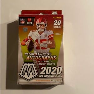 2020 Panini Mosaic NFL Football Hanger Box